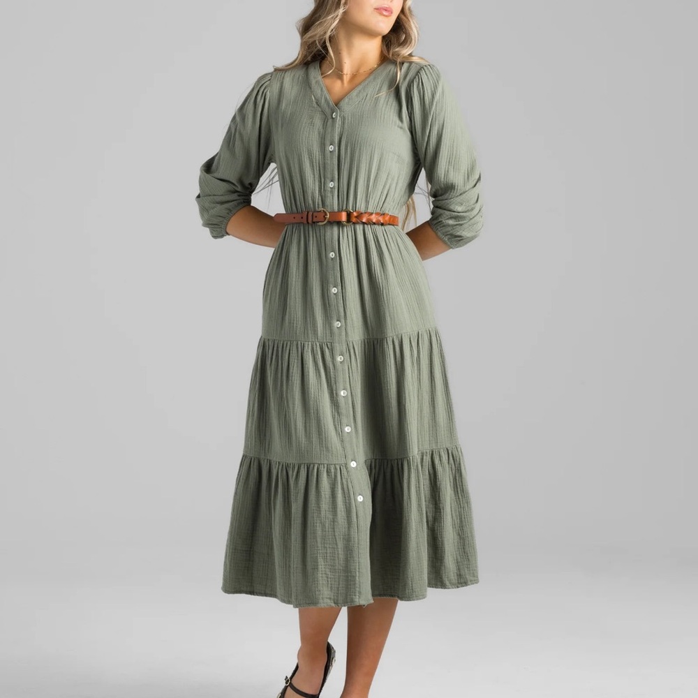 DownEast Jessica Cotton Midi Dress